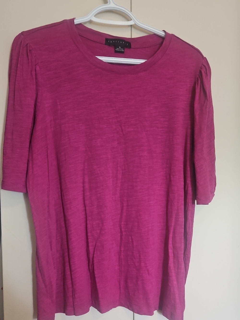 T Shirt with puff sleeves